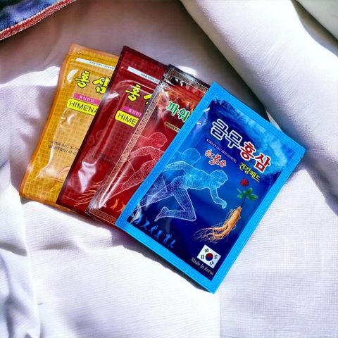 Cao Dán Hồng Sâm Korean Glu Red Ginseng – Giảm căng thẳng, thư giãn cơ thể, sản phẩm tự nhiên chăm sóc sức khỏe