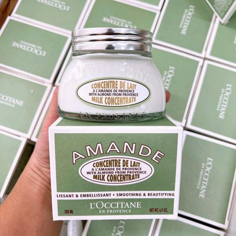 Kem Dưỡng Da L’Occitane Amande 200ml - Giúp Da Mềm Mịn, Dưỡng Ẩm Tốt Cho Làn Da Bạn