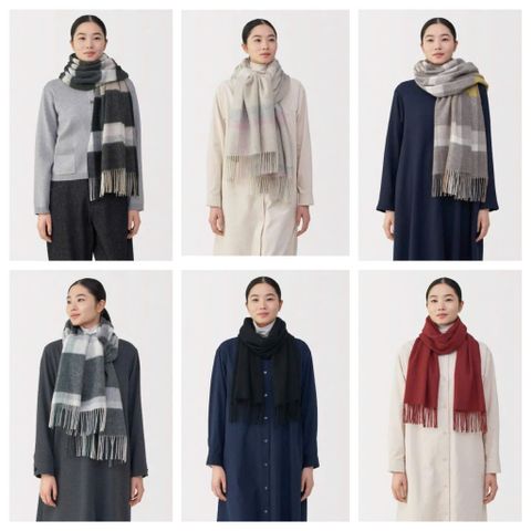 Khăn dạ MUJI Unisex