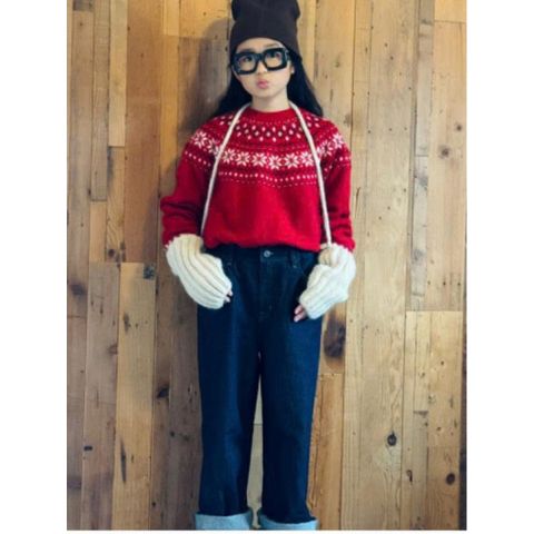 Áo len chất souffel kids Uni Japan 633949