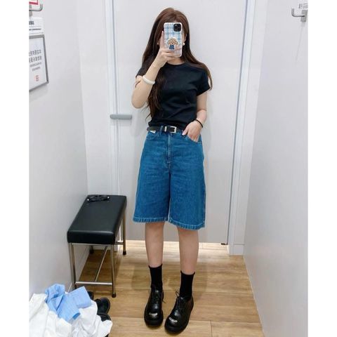 Quần short Jean Uni Japan