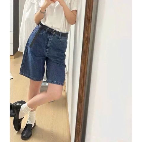Quần short Jean Uni Japan
