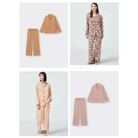 Bộ pijama quần dài áo dài chất lụa Gu Japan 633980