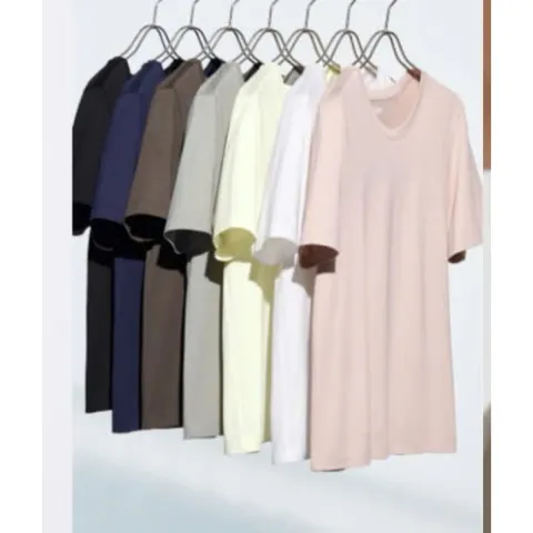 Áo phông U cổ tròn cotton Supima Uni Japan