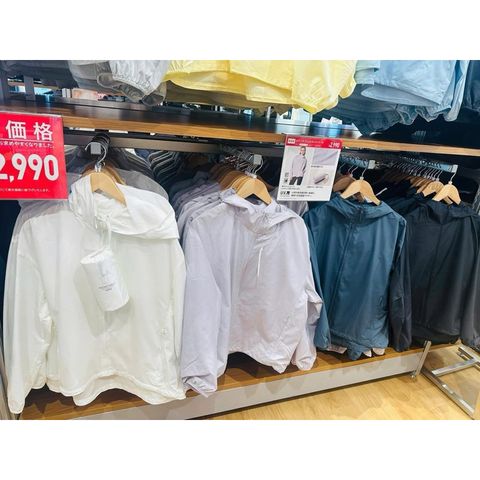 Áo Gió Nữ 1 lớp chống UV  UNI Japan