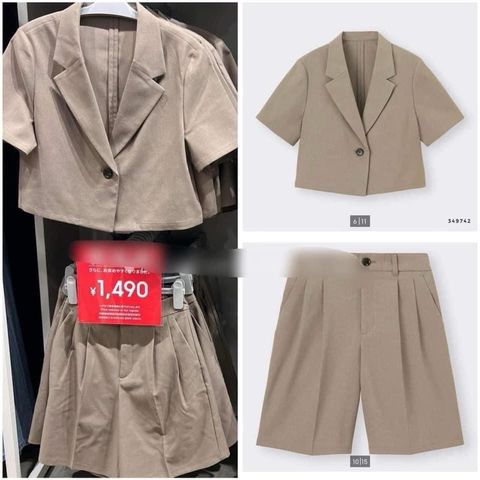QUẦN SHORT DÁNG LỬNG GU JAPAN 349998 634038