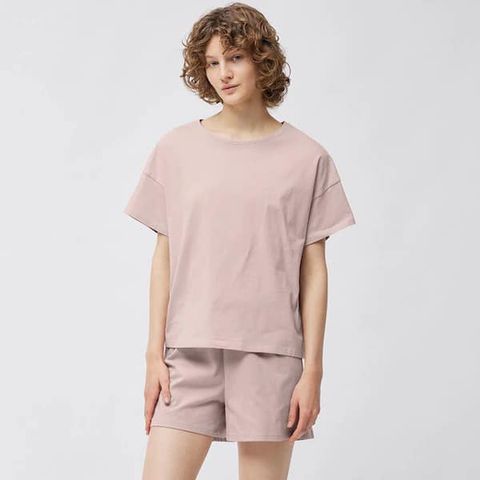 Bộ đồ cotton nữ GU 348900 634042