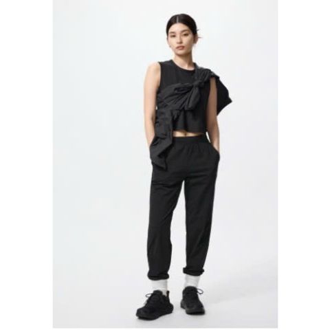 Quần Jogger  AIRism Siêu Co Giãn Uni Japan