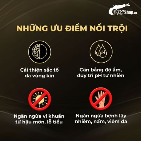 (Cao cấp) Dung dịch vệ sinh nam dạng bọt, hương thơm nam tính Shell Masculine Scents - 100ml Chính hãng