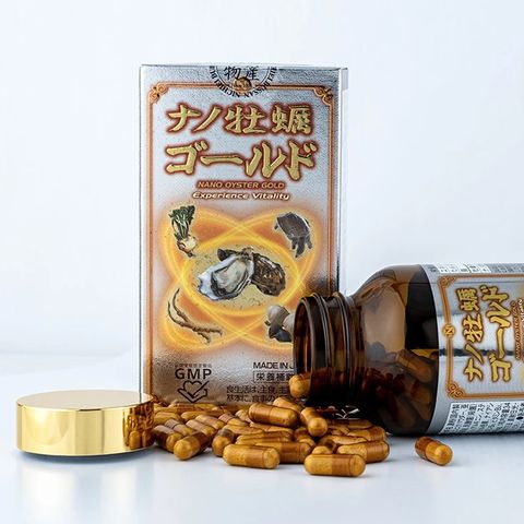 Tinh chất hàu Nano Oyster Gold Japan 120 viên