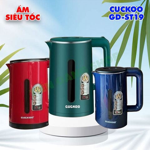 Ấm Siêu Tốc Cuckoo 2.5 lít Công Suất Lớn 1500W 