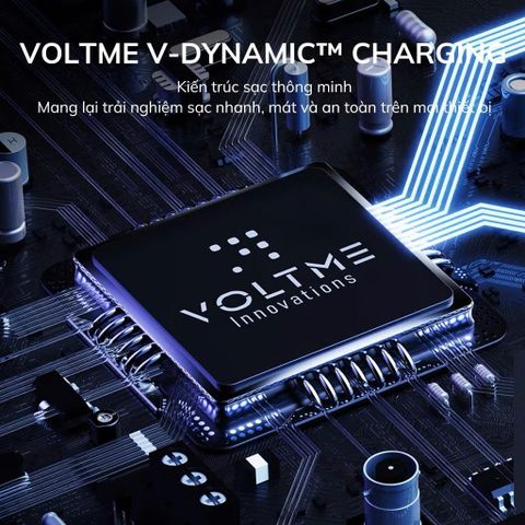 Bộ Cáp Sạc nhanh 20W Voltme GaN Hỗ Trợ Sạc Nhanh QC3.0 PD3.0