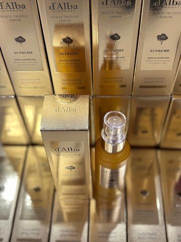Xịt khoáng serum tinh chất bơ và vàng 24k D'Alba White Trufle 100ml