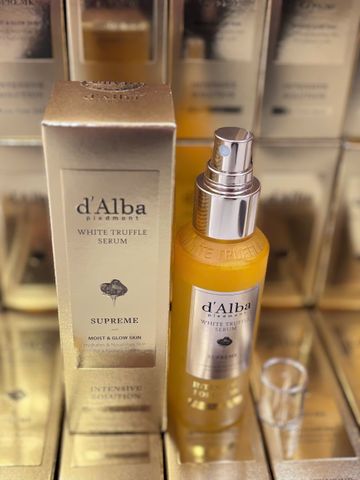 Xịt khoáng serum tinh chất bơ và vàng 24k D'Alba White Trufle 100ml