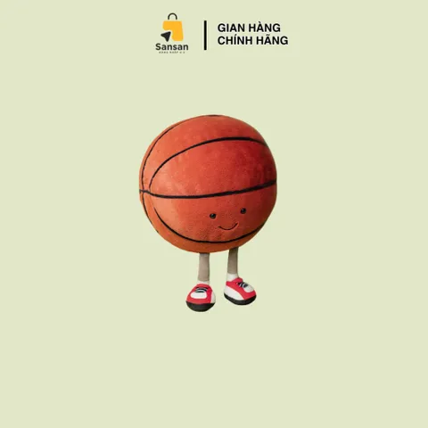 Gấu bông hình bóng rổ Jellycat Amuseables Sports Basketball newtag - Mỹ