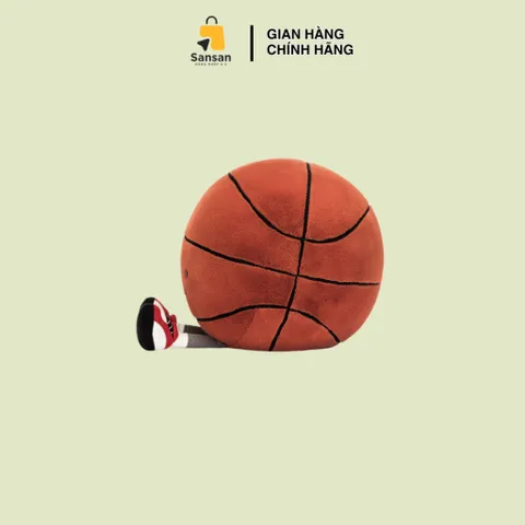 Gấu bông hình bóng rổ Jellycat Amuseables Sports Basketball newtag - Mỹ