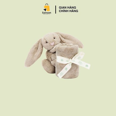 Khăn Thỏ Jellycat Bashful Bunny Soother - Mỹ