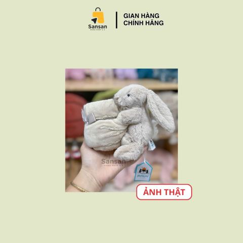 Khăn Thỏ Jellycat Bashful Bunny Soother - Mỹ