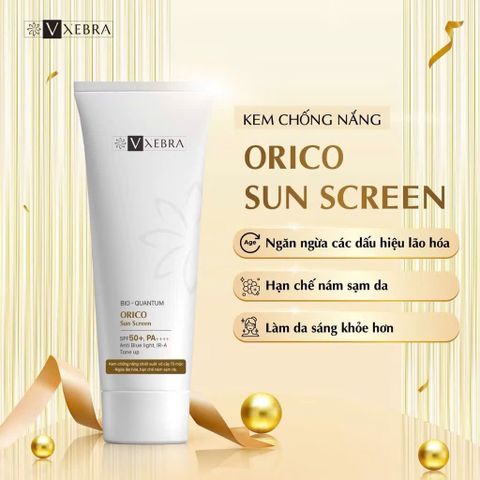 Kem chống nắng Orico - chống các tia uv và ánh sáng xanh
