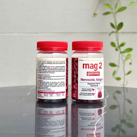 Viên Nhai Ngủ Ngon Mag2 Magnesium + Copper + Vitamin B6 45 Viên – Giảm Stress, Giảm mệt mỏi, bớt lo âu (date 11/2026)