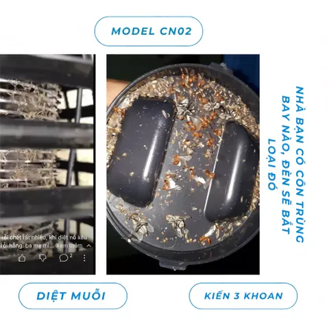 Đèn bắt muỗi CON DƠI