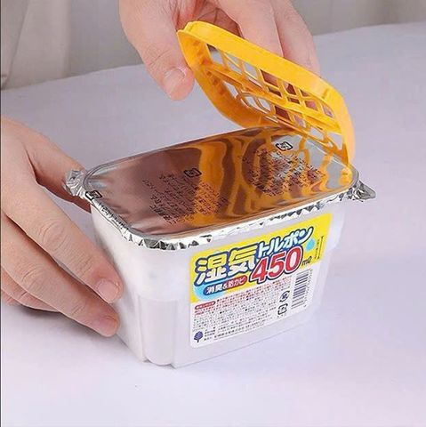 Hộp Hút Ẩm Kokubo Nhật Bản 450ml, Giải Pháp Chống Ẩm Mốc Hiệu Quả Cho Mọi Không Gian