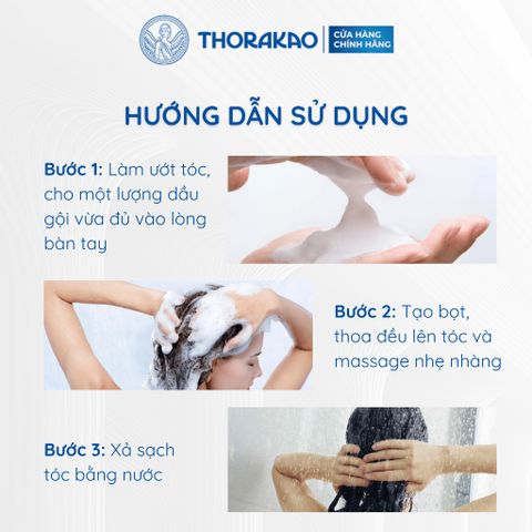 Gội Xả Thorakao 2IN1 Hoa Bưởi Kích Mọc Tóc Giảm Gãy Rụng 400ML