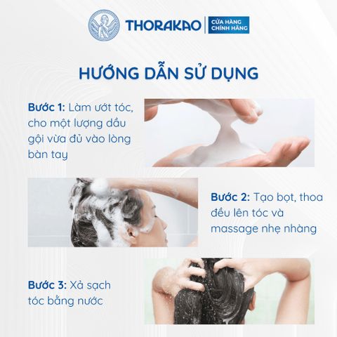 Dầu Gội Thorakao Cao Bồ Kết Giảm Rụng Tóc Sạch Gàu 250ML