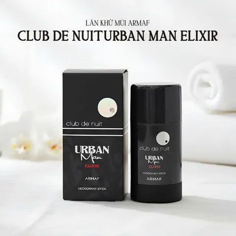 Lăn Khử Mùi ARMAF Club De Nuit Urban 75g - Hương Nước Hoa Nam Tính, Độ Bền Cao, Sảng Khoái Suốt Ngày
