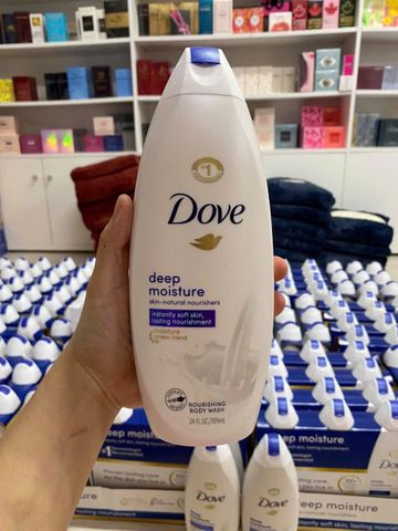 Set 3 Sữa Tắm Dove Deep Moisture 709ml – dưỡng ẩm da
