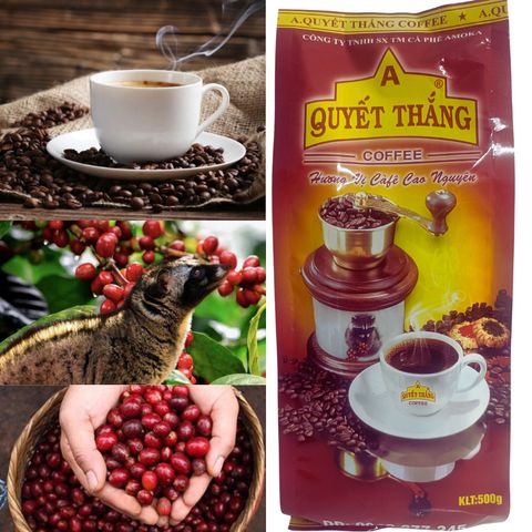 Cà Phê Buôn Mê Thuột 1kg Cafe Culi Hương Moka Pha Phin Truyền Thống