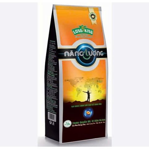 Cà Phê Chồn Nâu Long King 500g, Hương Moka Đặc Trưng, Gu Cafe Đậm Đặc
