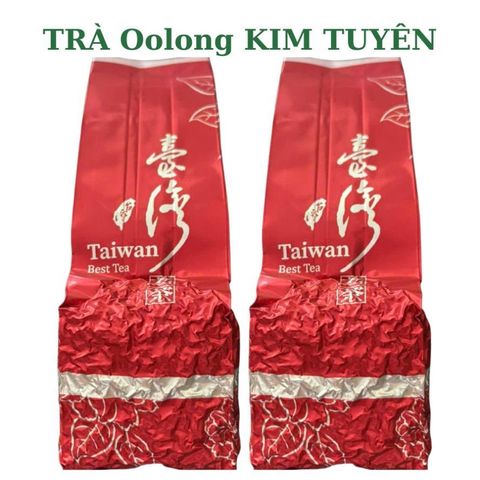 Trà Oolong KIM TUYÊN Cầu Đất Thượng Hạng - Ngọt nhẹ, thanh mát, hậu sâu lắng, không chát gắt.