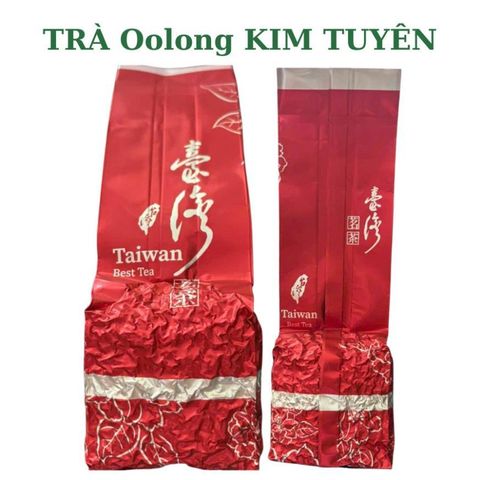 Trà Oolong KIM TUYÊN Cầu Đất Thượng Hạng - Ngọt nhẹ, thanh mát, hậu sâu lắng, không chát gắt.