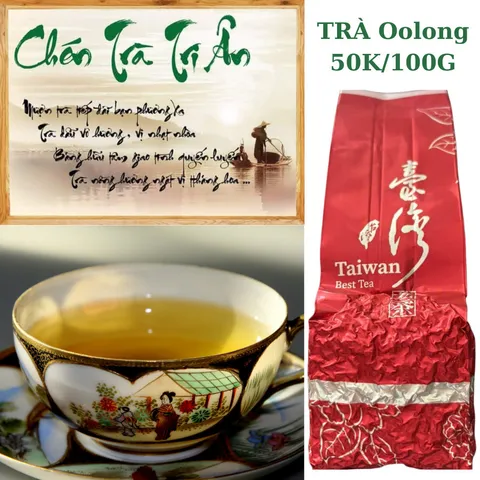 Trà Oolong KIM TUYÊN Cầu Đất Thượng Hạng - Ngọt nhẹ, thanh mát, hậu sâu lắng, không chát gắt.