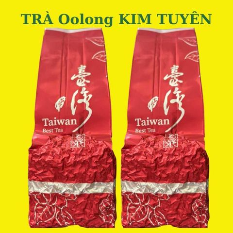 Trà Oolong KIM TUYÊN Cầu Đất Thượng Hạng - Ngọt nhẹ, thanh mát, hậu sâu lắng, không chát gắt.