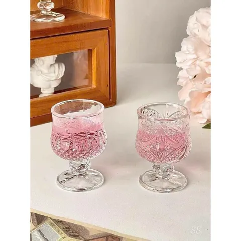 Bộ 6 Ly Thuỷ Tinh Pha Lê Uống Rượu 50ml Phong Cách Châu Âu , Ly Uống Rượu Có Chân Đế Sang Trọng