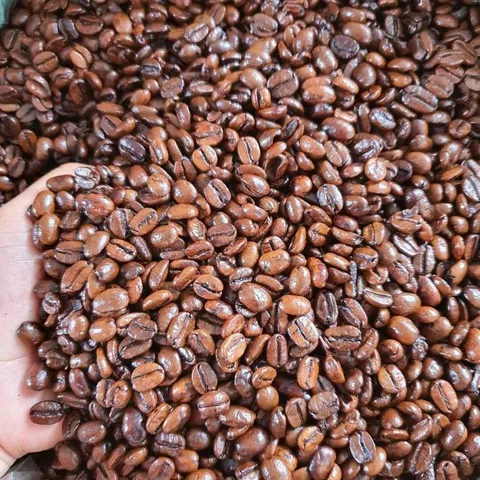 Combo 2 gói cà phê chồn nâu rang xay Long King, vị đắng dịu, hương moka, 2 gói (1kg)