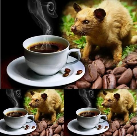 Cà phê Chồn Hương Moka, 500gr Thắng Coffee, Cà phê chồn gu mạnh vị đậm, cà phê xay pha phin chuẩn vị truyền thống