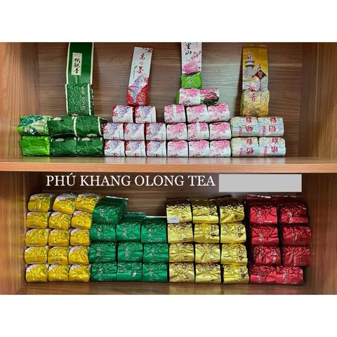 [Gói 100g] Trà Ô Long Kim Tuyên Thượng Hạng – Hương Thơm Thanh Nhã, Vị Ngọt Hậu Lưu Dài, Chuẩn Xuất Khẩu