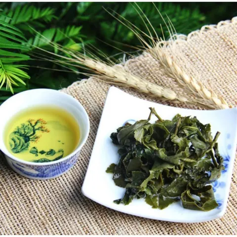 Chè Xanh Bảo Lộc Lâm Đồng, Trà Ô Long Hút Chân Không Túi 100gr, Thơm ngon hậu ngọt thanh