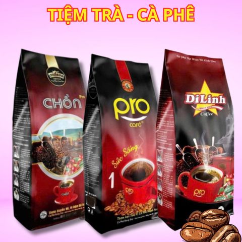 (Combo 3 Túi) Cà Phê Chồn Nâu LongKing Mỗi Gói 500g, Gu Đậm Đen Mạnh Đắng Béo Thơm