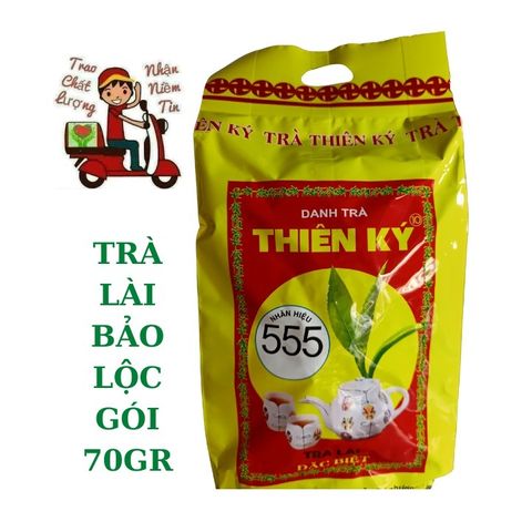 Combo 6 gói  mỗi gói 70gr Trà Lài THIÊN KÝ mỗi gói 70gram, Bảo Lộc Lâm Đồng, Pha trà đá, trà tắc, trà đường