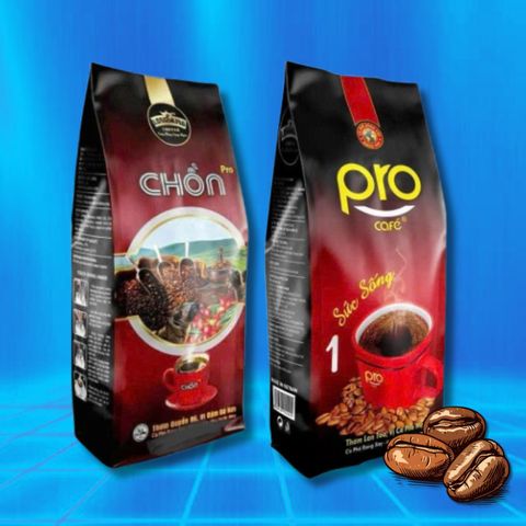 COMBO 1KG Cà phê chồn nâu Long King (mỗi gói 500gr), vị béo thơm