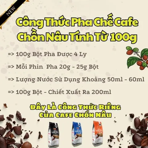 Cà Phê Chồn Nâu Đông Á 500g (Túi Đen), Hương Moka Đặc Trưng, Gu Cafe Đậm Đặc
