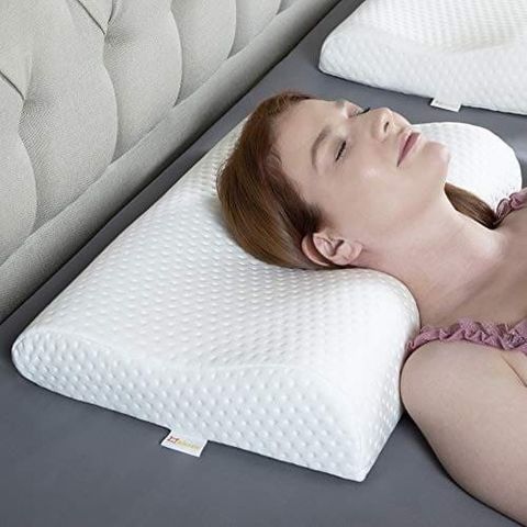 Gối Nằm Ngủ Cao Su Non NHÂN TẠO, Gối Cao Su Non Cao Cấp