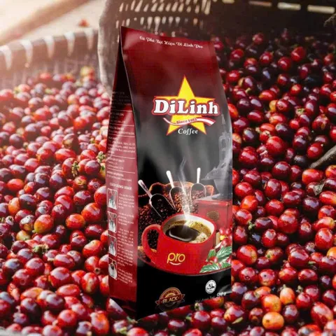 (Combo 2 Túi) Cà Phê Chồn Nâu Di Linh Pro - Gu cafe Đen Đá Sánh Đậm, Béo Thơm Nộng Đậm Vị