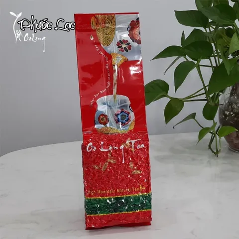 Trà ô long CAO CẤP bảo lộc (túi đỏ 100gr) thơm ngon an toàn