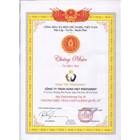 Nước Hoa Nữ EU, Rosas No.4 Euro Viet Perfumery 10ml 