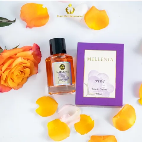 Nước Hoa Nữ MILLENIA 005W Tao Nhã, Gợi Cảm, Nữ Tính Lưu Hương 7-12 Tiếng Euro Viet Perfumery 50ml
